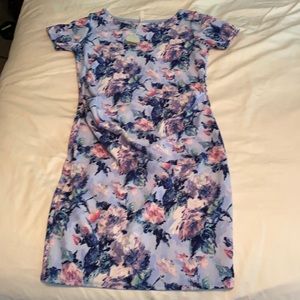 Pink blush maternity dress